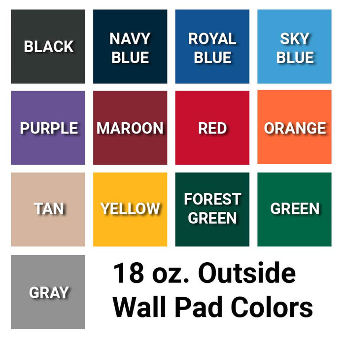 Jaypro Sports 4 ft. H x 12 ft. L Outdoor Folding Backstop Padding BSP2412