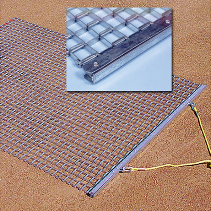 Jaypro Sports 6 ft. D x 6 ft. W Infield Drag Mat DM-6