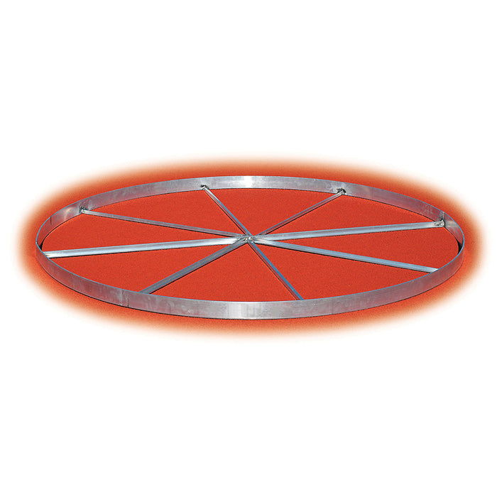 Jaypro Sports 8 ft. 2-1/2 in. Diameter Aluminum Official Webbed Discus Rings for Discus Cage TFTC-DC