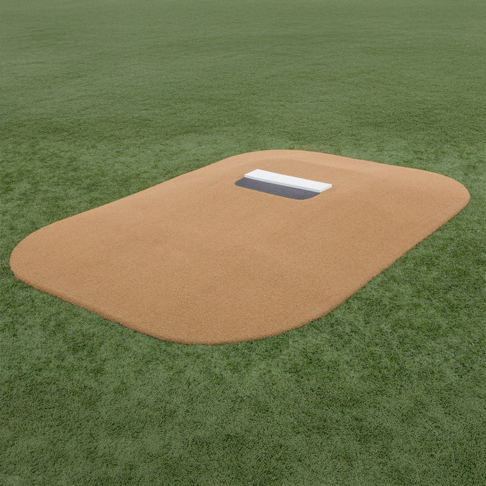 Jaypro Sports 9 ft. L x 7 ft. W x 6 in. H Gel Coat with Launch Pad Youth Pitcher’s Mound PPM796