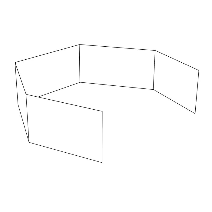 Jaypro Sports Black 63 ft. L x 7 ft. H (1-7/8 in. Sq. #42 Nylon Net) Discus Cage Replacement Barrier Net DCHS-BN