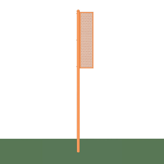 Jaypro Sports Collegiate 15 ft. Semi-Permanent Softball Foul Pole SBCFP-15