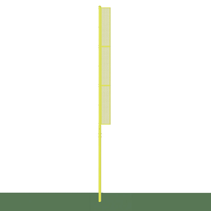 Jaypro Sports Collegiate 30 ft. Semi-Permanent Yellow Baseball/Softball Foul Pole BBCFP-30