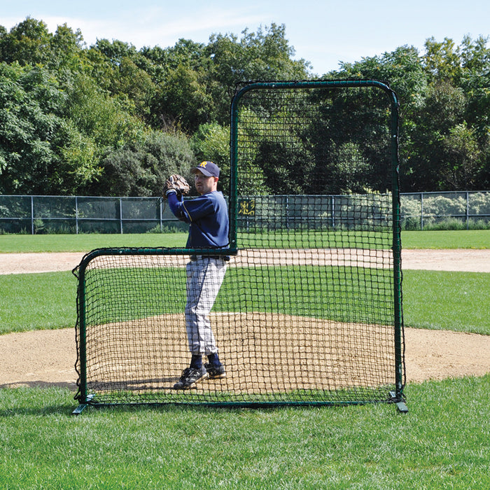 Jaypro Sports Collegiate 7 ft. W x 7 ft. H Pitcher’s Screen PS-84