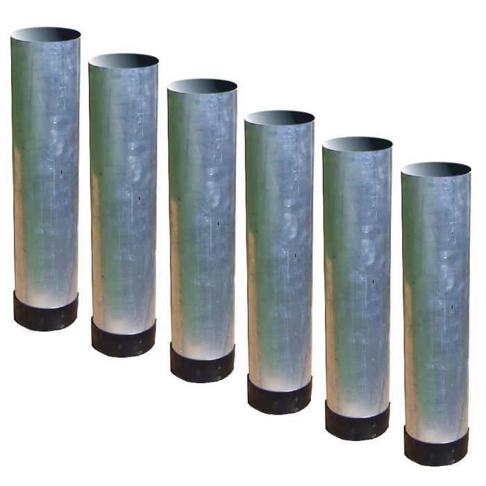 Jaypro Sports Ground Sleeve Discus Cage Set of 6 DCHS-6S