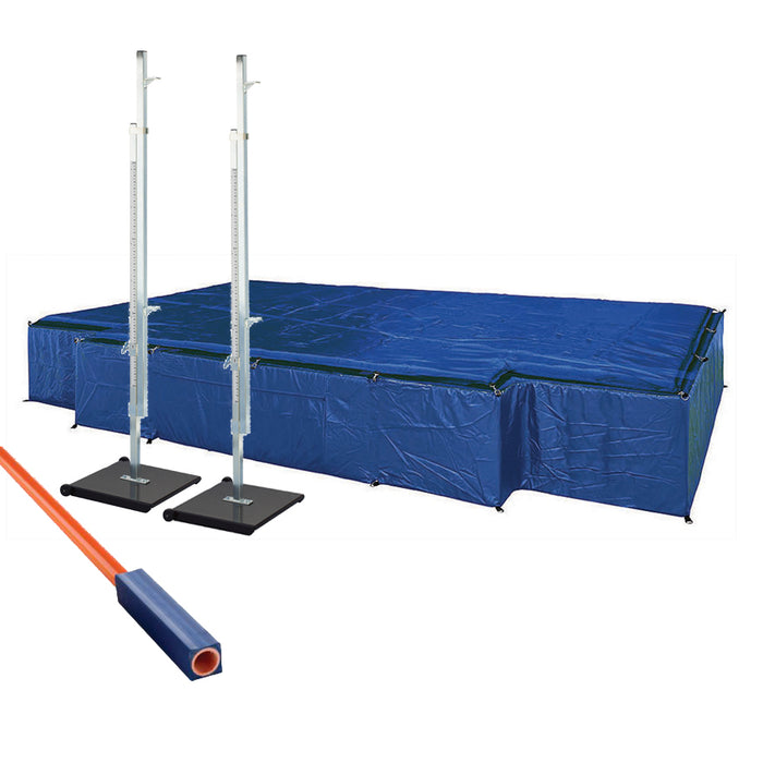 Jaypro Sports High School Front‑Cut‑Out High Jump Landing Package TFHJPKG2