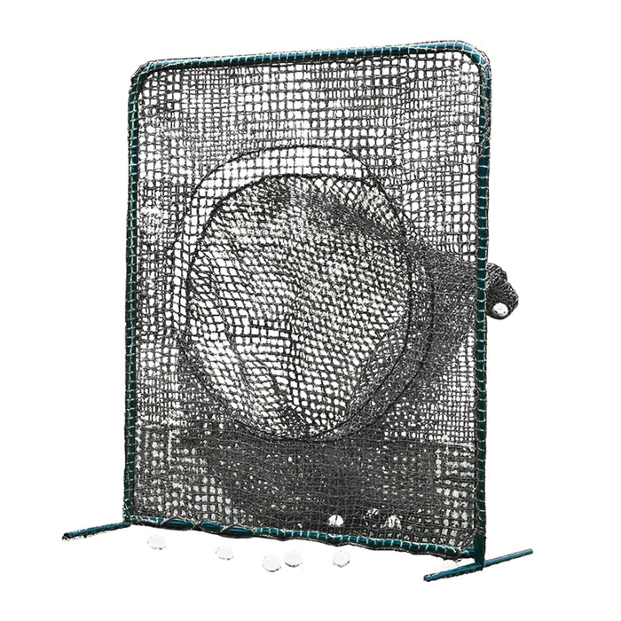 Jaypro Sports Portable Black 7 ft. H x 7 ft. W Soft Toss Batting Practice Screen PSTS-77