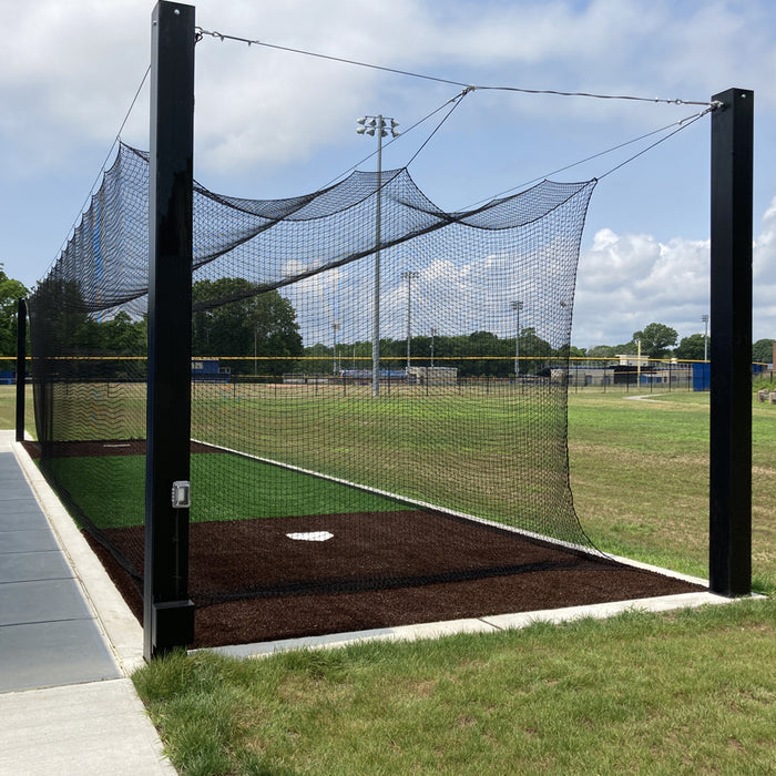 Jaypro Sports Single 55 ft. Mega Outdoor Batting Tunnel Frame MPCTF-55S