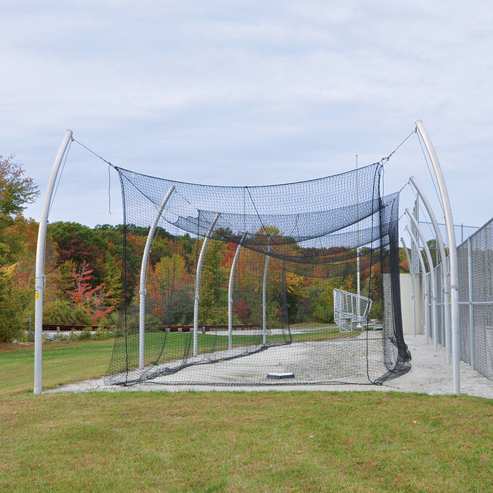Jaypro Sports Single 55 ft. Professional Outdoor Batting Tunnel Frame PROTF-55