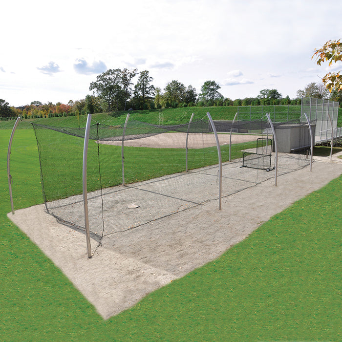 Jaypro Sports Single 55 ft. Professional Outdoor Batting Tunnel Frame PROTF-55