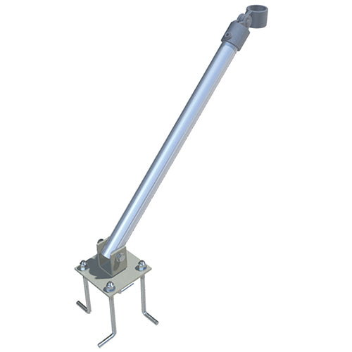 Jaypro Sports Single 55 ft. Surface-Mounted Outdoor Batting Tunnel Frame BBTFSM-55