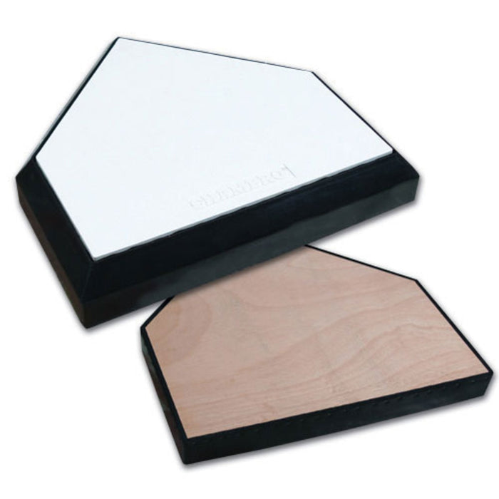 On Deck Sports Wood Back Home Plate BA2047