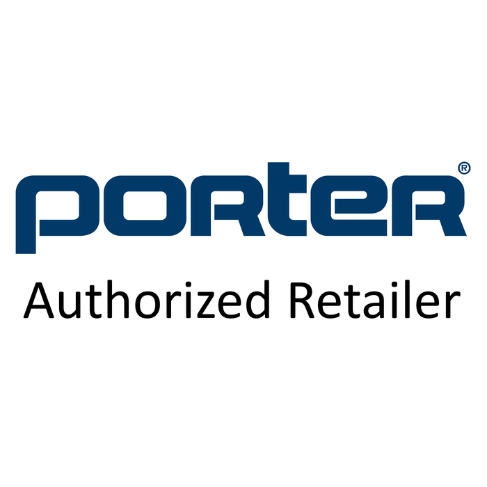 Porter 2" Thickness 4' x 8' Rigid Backed DuraSafe Pad 2-Sided Corner Pad 90206048