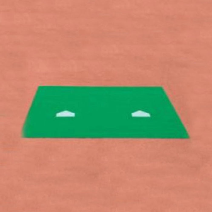ProMounds 12 ft. x 12 ft. Green Bullpen Catcher’s Mat AT5030