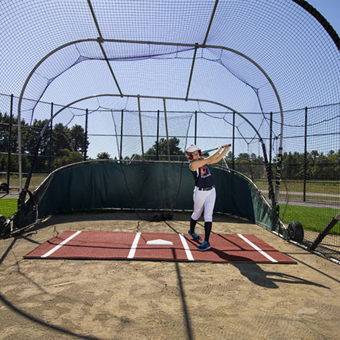 ProMounds 12 ft. x 7 ft. Clay Softball Batting Mat Pro AT5007C