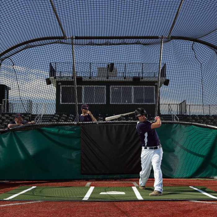 ProMounds 12 ft. x 7 ft. Clay Softball Batting Mat Pro AT5007C