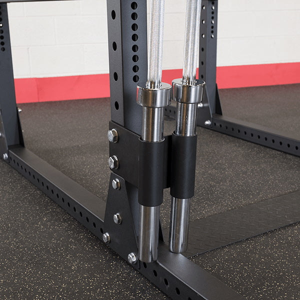 Body-Solid Pro Clubline Power Rack Double Rack/Extension with Monkey Bar SPR1000DBBack