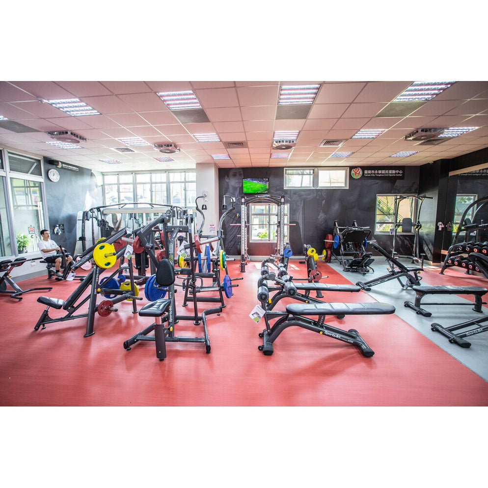 SportsArt Plate Loaded Angled Leg Press A982 — Change Speed Running