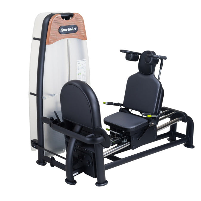 SportsArt Status Horizontal Leg Press N956 — Change Speed Running