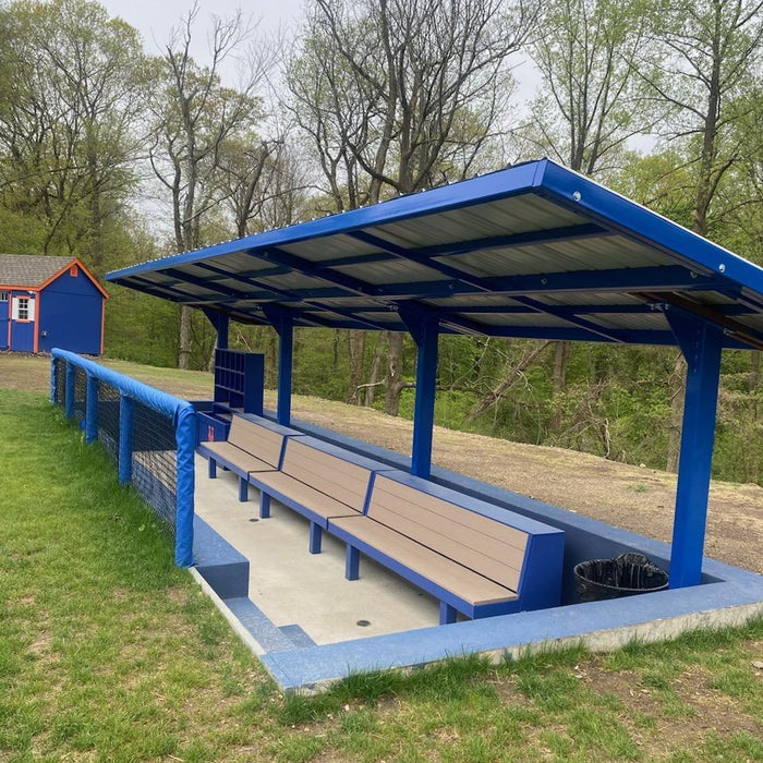 Gill Athletics 36' Cantilever Dugout H8XW8XL36 340836C