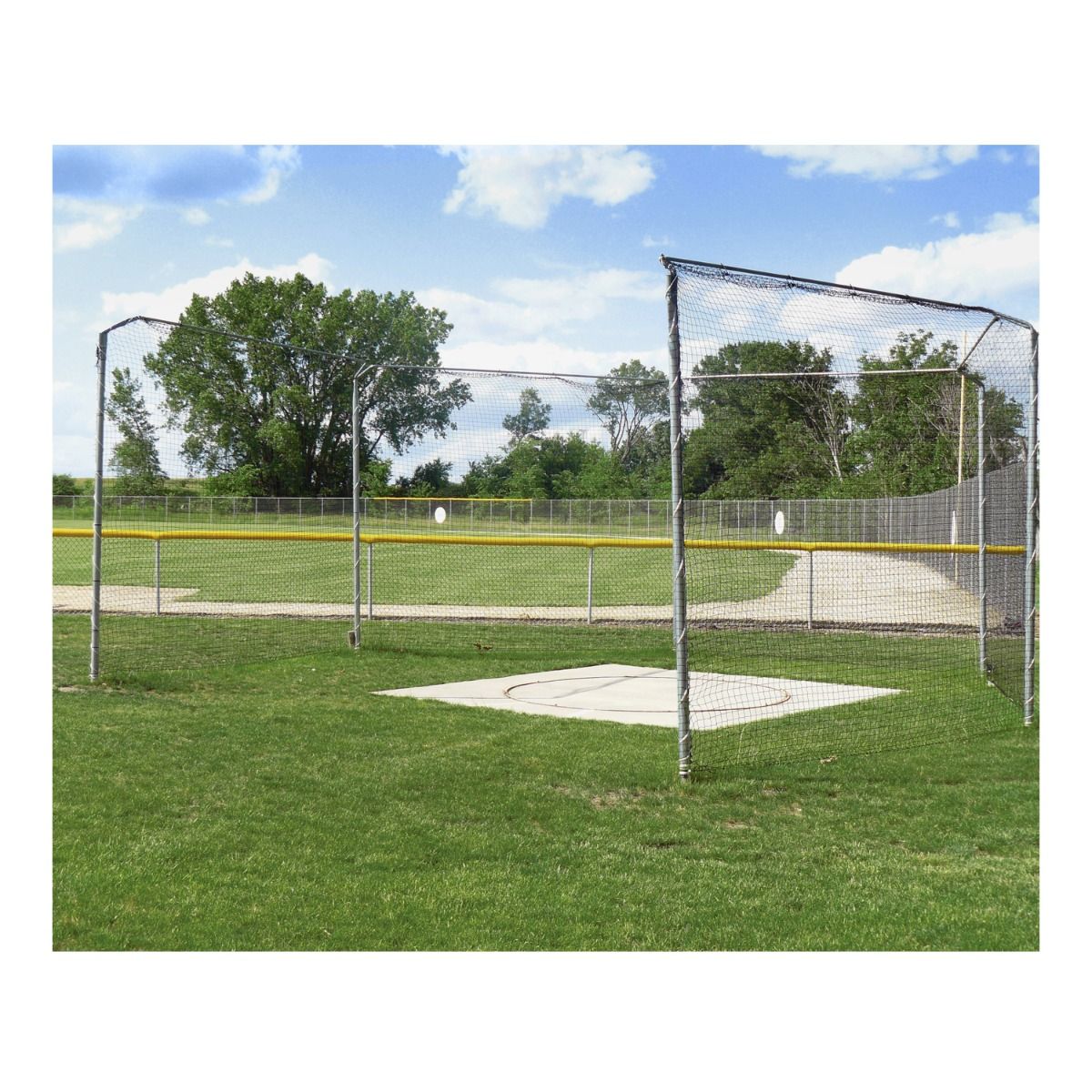 Gill Athletics Pro Down Discus Cage 8040 — Change Speed Running