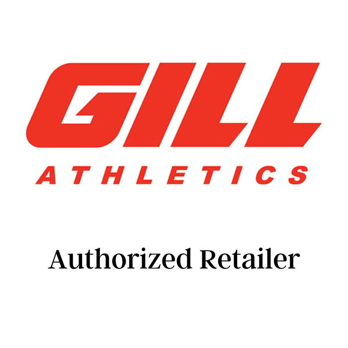 Gill Athletics White Mesh Barrier Seal with Custom Graphics 740145204SP
