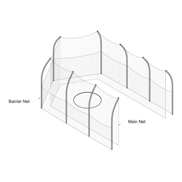 Gill Athletics Barrier Net For 8010 Discus Cage 80102