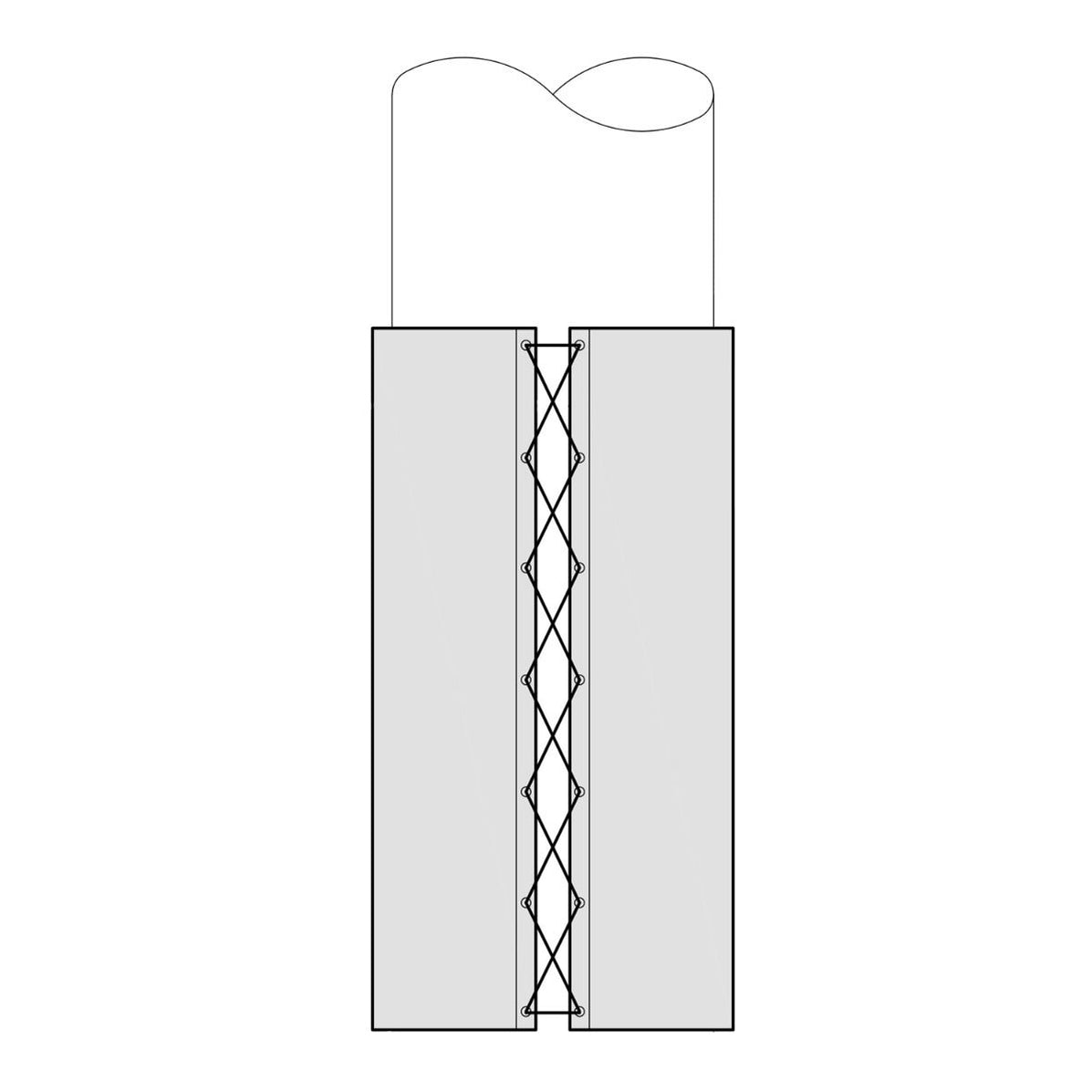 Porter Round Column Pad 970610 — Change Speed Running